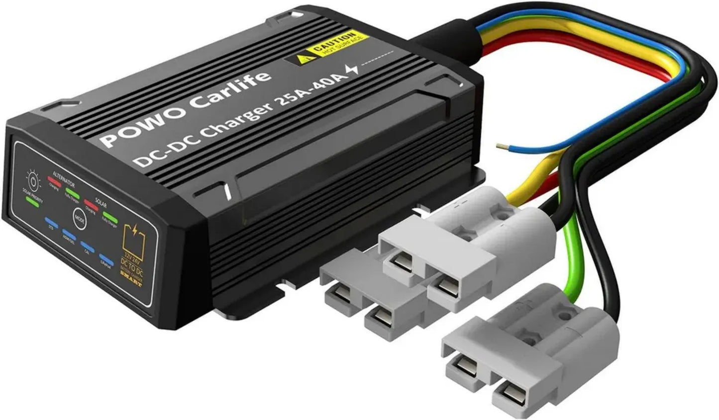 Chargeur 12V DC-DC MPPT Étanche IP68 pour Véhicules et Bateaux