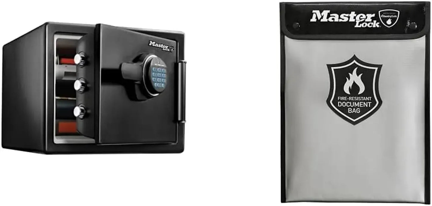 Coffre-fort Sûr Master Lock, Ignifuge et Étanche, 22.8L, Protéger Vos Documents