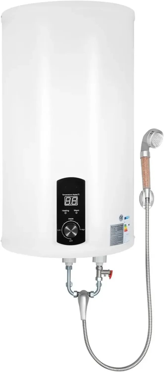 Chauffe-eau Électrique 70L 2000W avec Affichage Numérique et Température Réglable