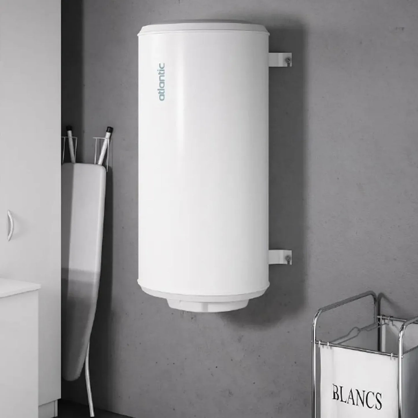 Chauffe-eau Atlantic Chauffeo Plus 300L, 3000W Monophasé, Montage au Sol