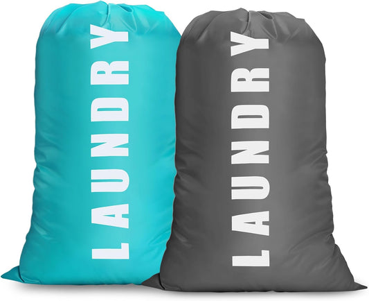 Sac de sport à cordon – pliable, format léger, Lot de 2, 120L