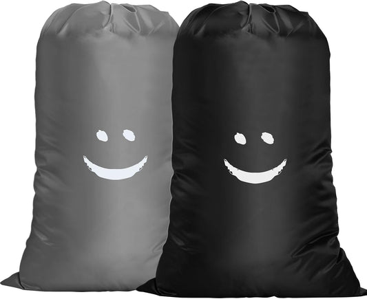 Sac de sport à cordon – pliable, format léger, Lot de 2, 120L