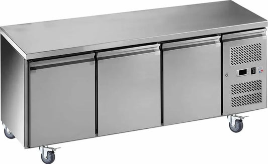 Table Réfrigérée en Inox Température -2 à +8°C R290