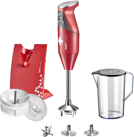 Mixeur Plongeant Haute Performance Rouge SwissLine