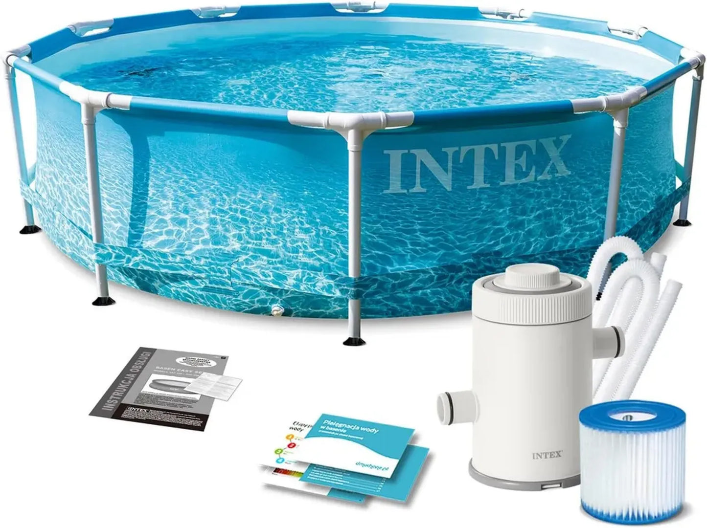 Piscine Tubulaire Intex Océan, Diamètre 3,05 m x Hauteur 0,76 m