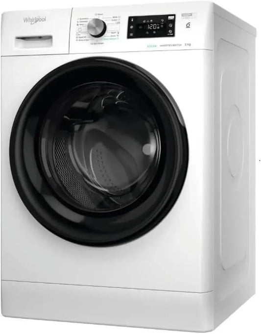 Lave-linge frontal 8kg 1400 tr/min avec technologie avancée - WHIRLPOOL